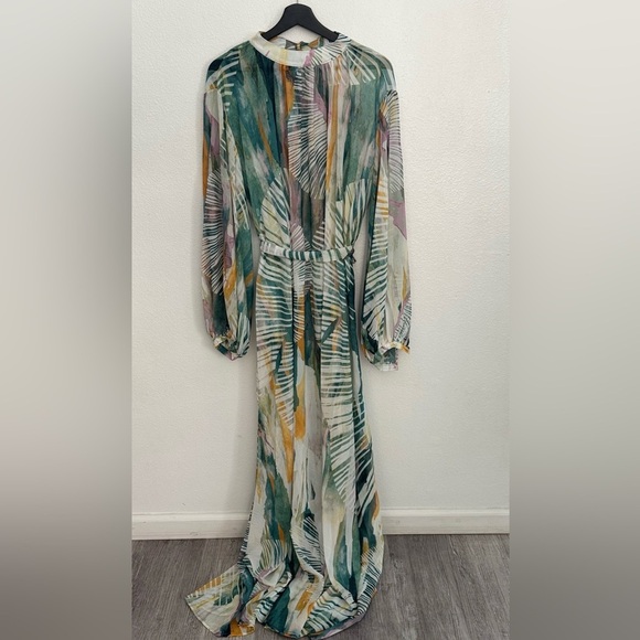 NWT Andrea Iyamah Cover-up  Maxi Dress Sz S/M 6-10 - Picture 3 of 5